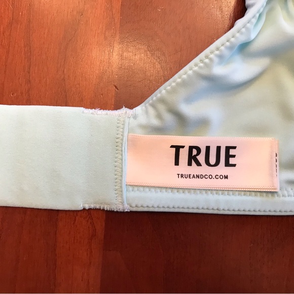 Stretch Lace Bra Balconette 32E 32DDD True & Co NWOT - Picture 6 of 6